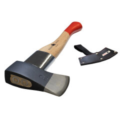 BISON Spaltbeil (1250g) mit 50cm Hickorystiel und...