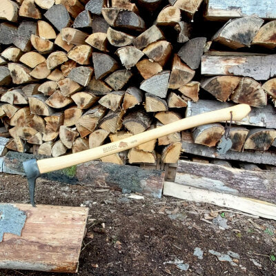 BISON 1879 Sappie 600g mit 80cm Hickory-Stiel